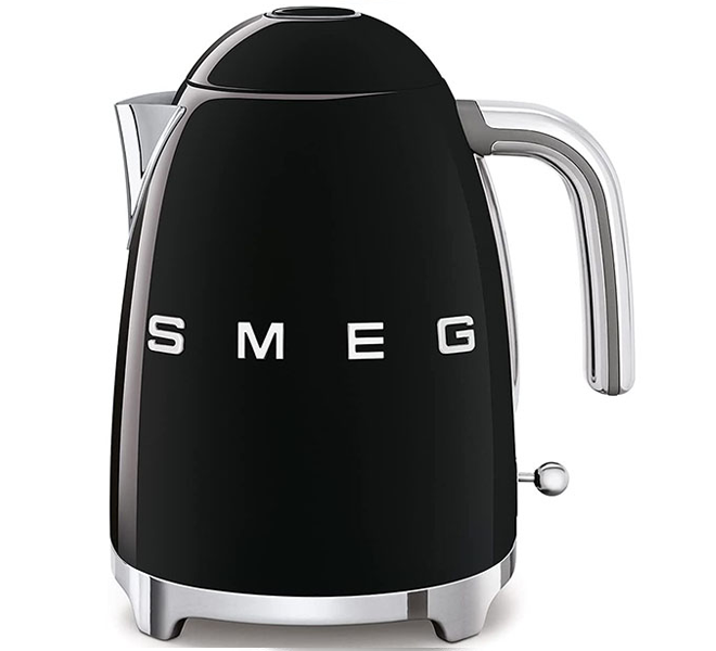 Bình siêu tốc 1,7L Smeg KLF03BLEU- đen