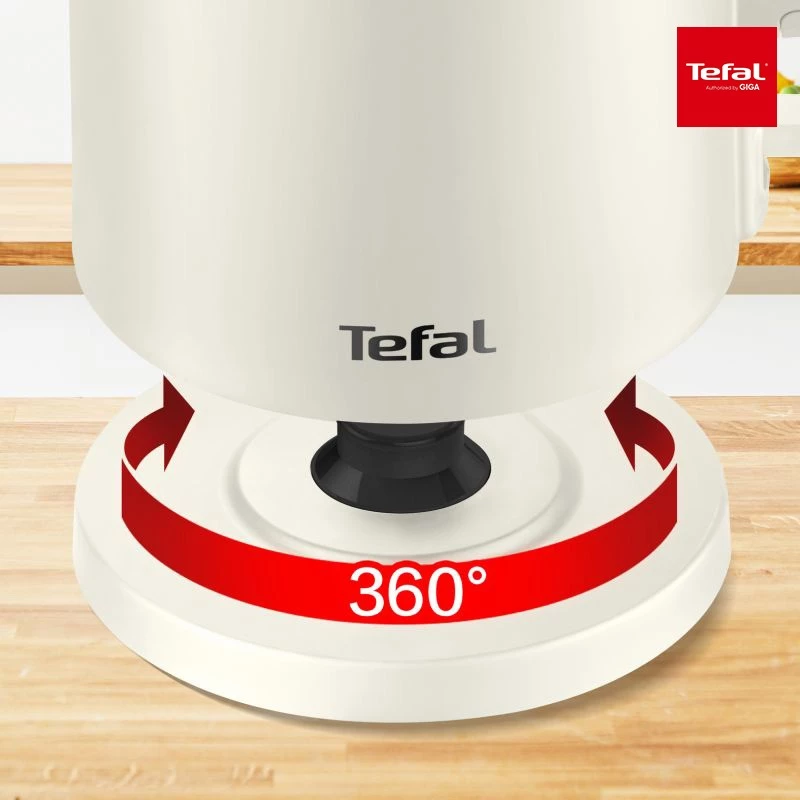 Bình siêu tốc 2 lớp 1,5L Tefal Colour KO1408E0 - Black