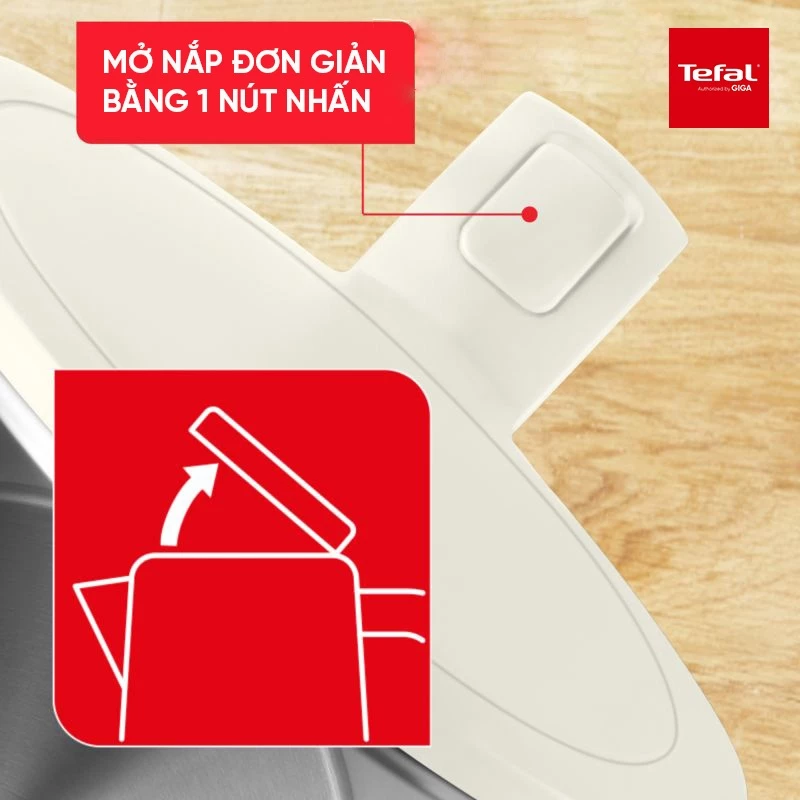 Bình siêu tốc 2 lớp 1,5L Tefal Colour KO140AE0 - Rise