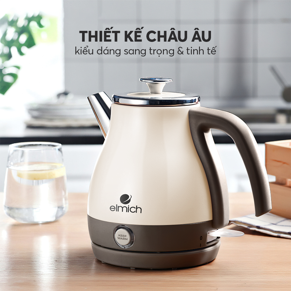 Bình siêu tốc inox 1L Elmich KEE-1775