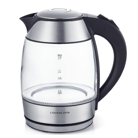 Ấm siêu tốc 1.8 Lít Lock&Lock EJK418SLV 2200W