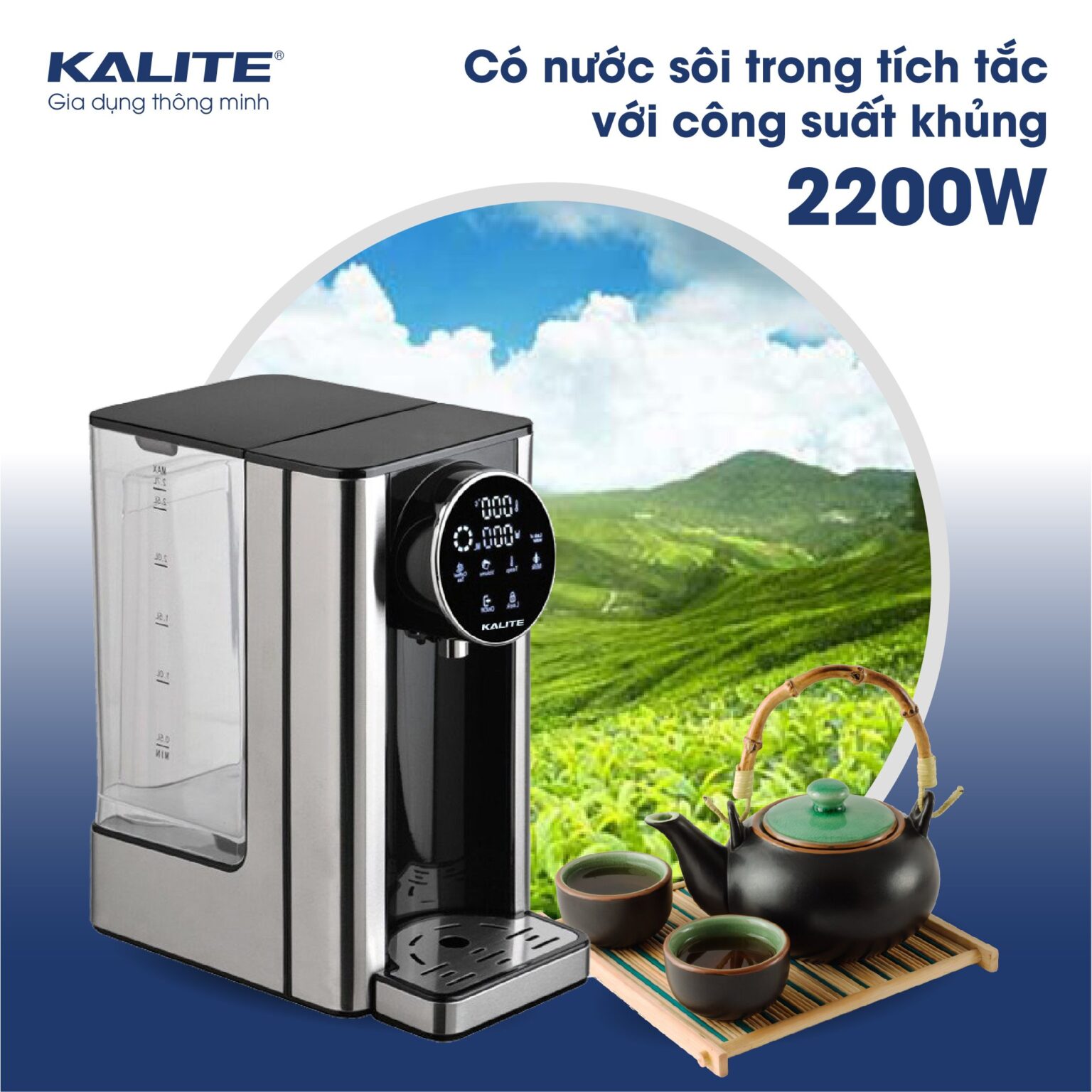 Bình Thủy Đa Năng Kalite 2.7L KL-888