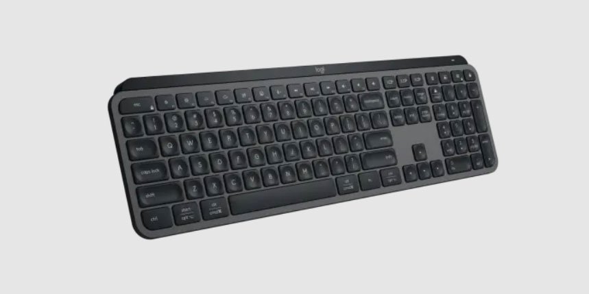Bộ bàn phím không dây Loigtech MX KEYS S - graphite