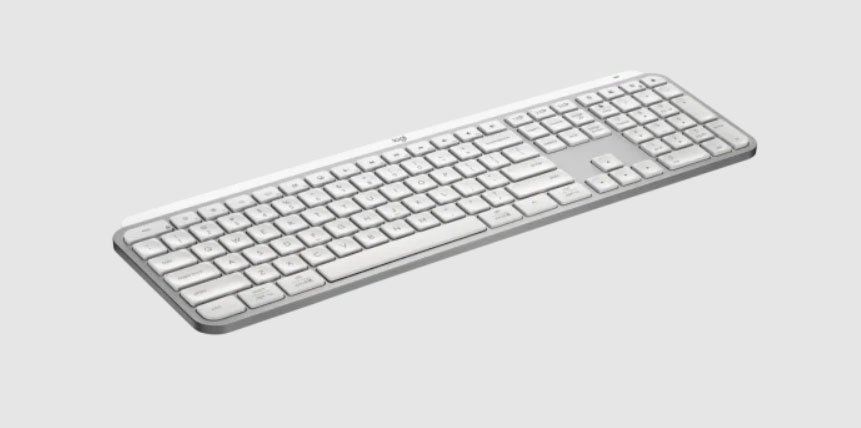 Bộ bàn phím không dây Loigtech MX KEYS S - pale grey