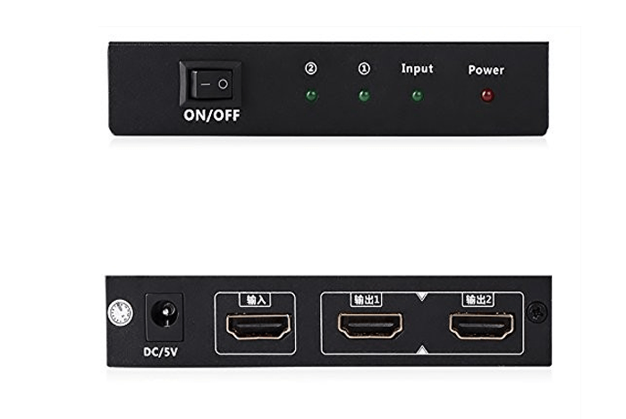 Bộ chia cổng HDMI 1 ra 2 Hỗ trợ full HD Ugreen 40201