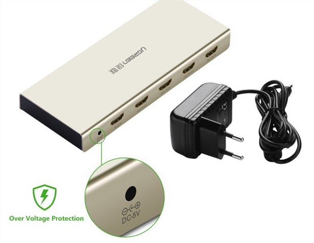 Bộ chia HDMI 1 ra 4 hỗ trợ 4Kx2K Ugreen UG-40277