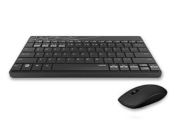Bộ chuột bàn phím đa kết nối Wireless & Bluetooth Rapoo 8000M