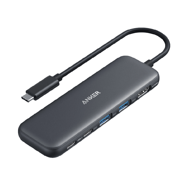 Bộ chuyển đổi 5 trong 1 USB-C, hiệu Anker  A8355H11