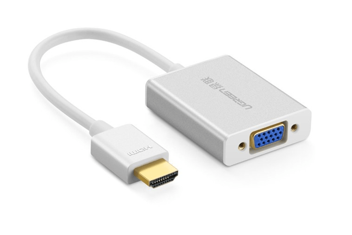 Bộ chuyển đổi HDMI sang VGA+3.5mm+micro USB Ugreen (40212) MM102