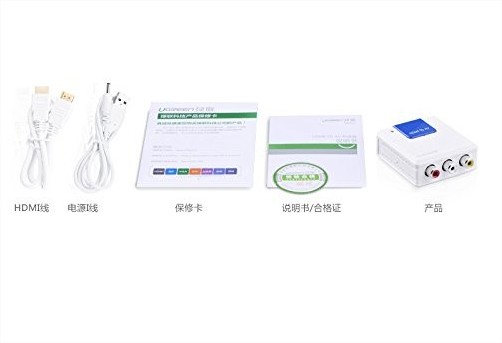 Bộ chuyển đổi HDMI to AV Ugreen UG-40223 hỗ trợ full HD
