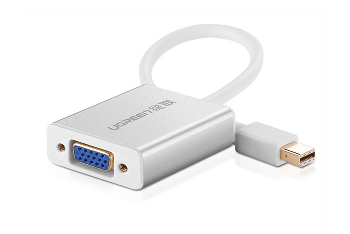 Bộ chuyển đổi mini DisplayPort sang VGA có âm thanh Ugreen (10437) MD107