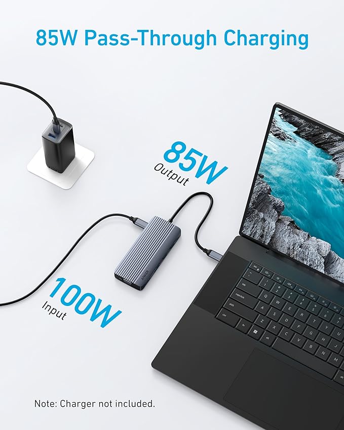 Bộ chuyển đổi  USB-C 10 trong 1, hiệu Anker A83C2HA1