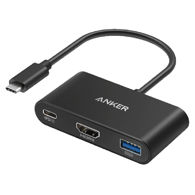 Bộ chuyển đổi USB-C 3 trong 1, hiệu Anker A8339HA1