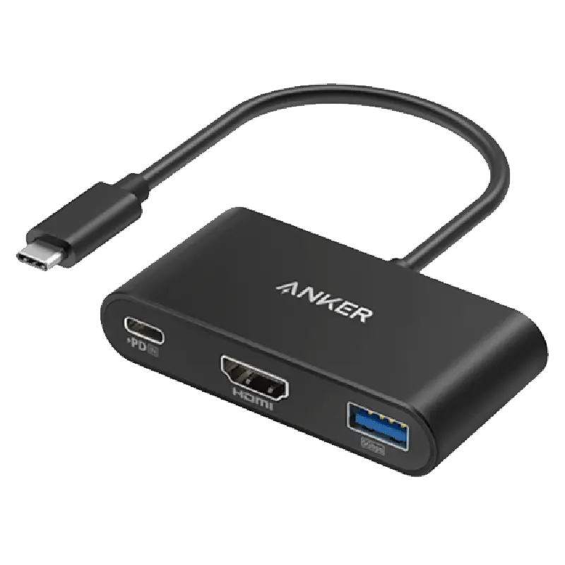 Bộ chuyển đổi USB-C 3 trong 1, hiệu Anker A8339HA1