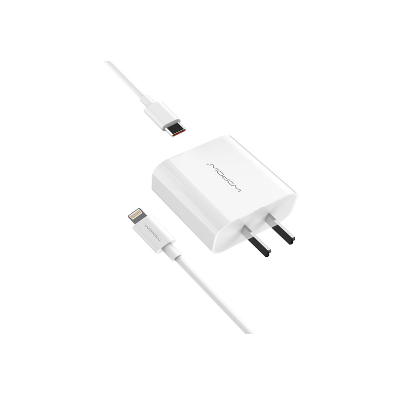 Bộ củ sạc Wopow 20W USB-C + dây C to lightning Q46