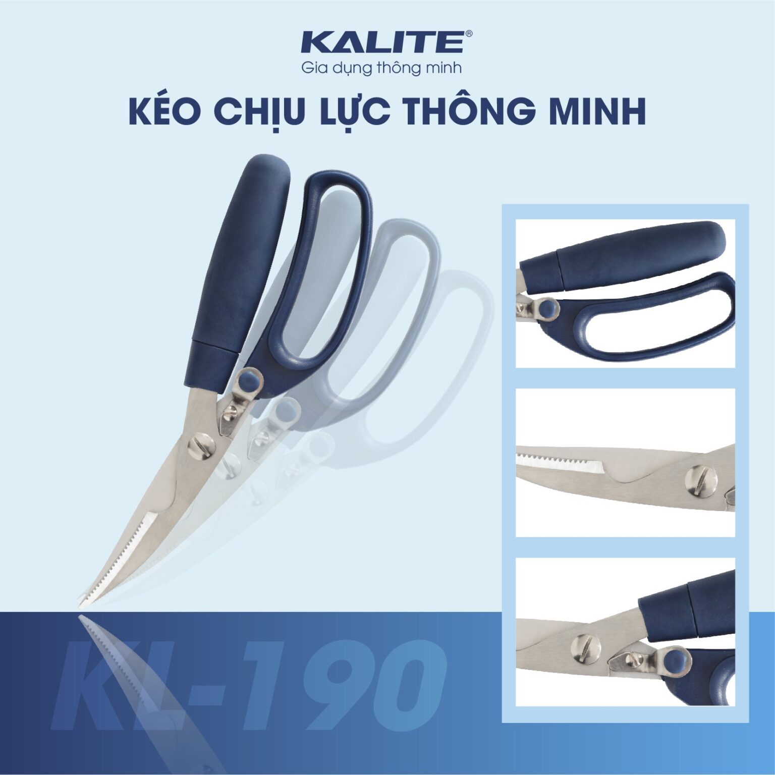 Bộ dao kéo KALITE KL-190