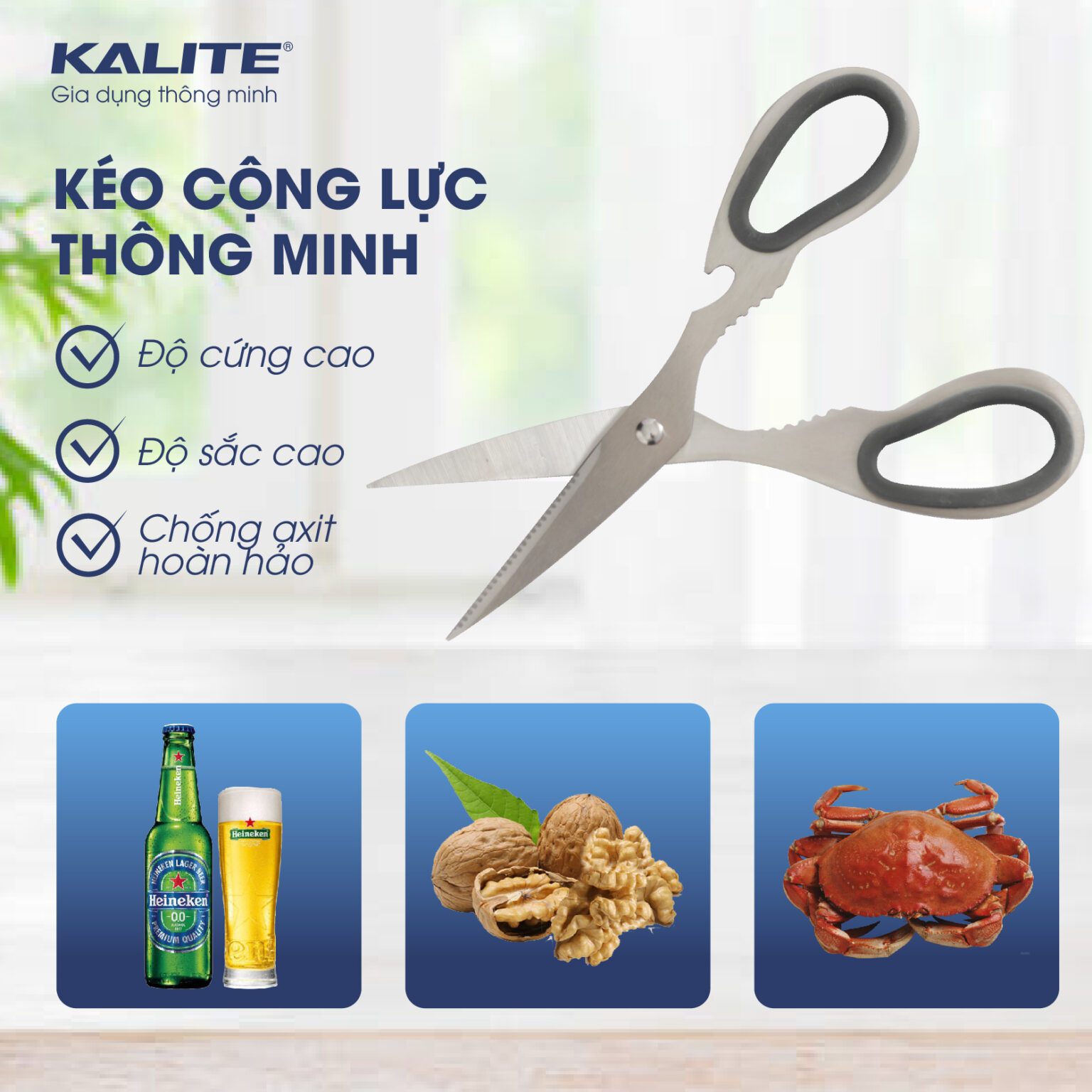 Bộ dao kéo KALITE KL-191