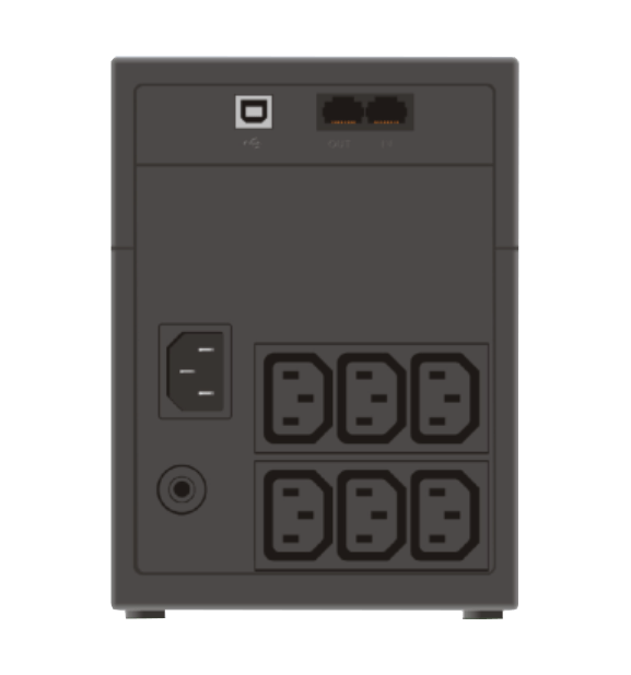 Bộ lưu điện UPS BLAZER 1000 PRO (Giao tiếp cổng USB  vỏ nhựa, lưu điện 18 phút)