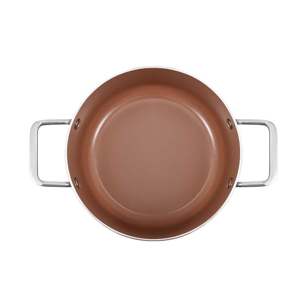 Bộ nồi 3 chiếc ceramic Elmich mocha EL5246MC01