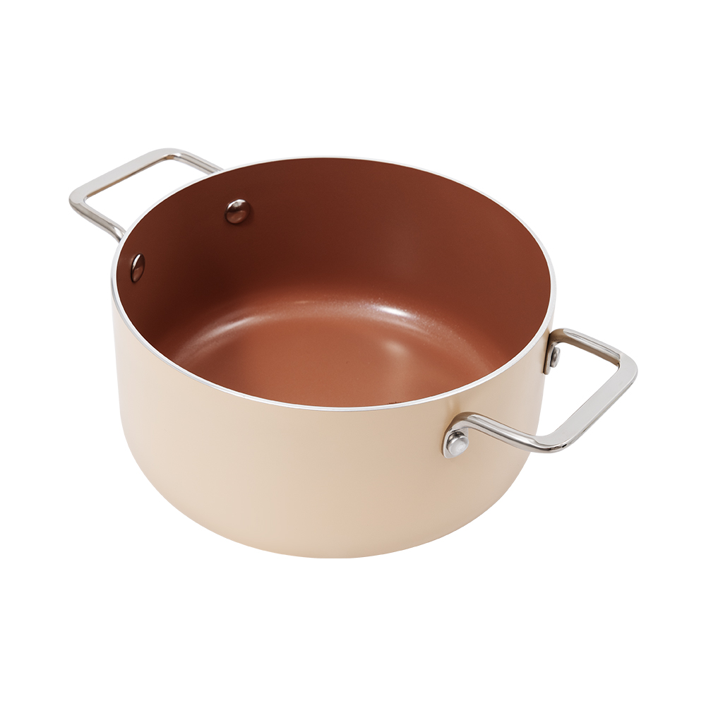 Bộ nồi 3 chiếc ceramic Elmich mocha EL5246MC01