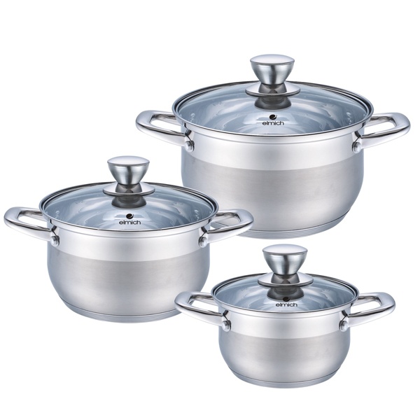 Bộ nồi 3 chiếc inox Smartcook SM3337-235333