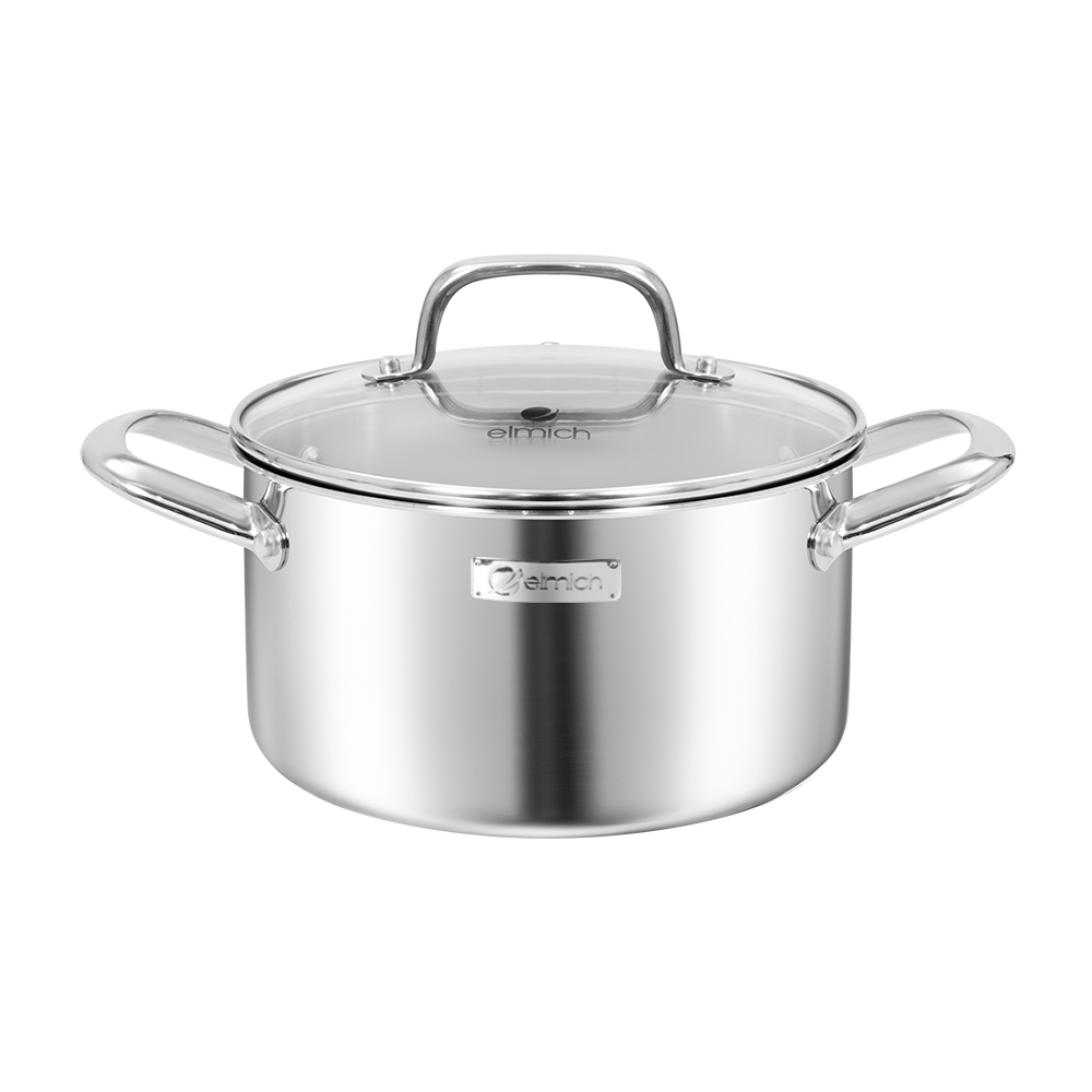 Bộ nồi 4 chiếc inox liền khối Elmich EL2485IN01