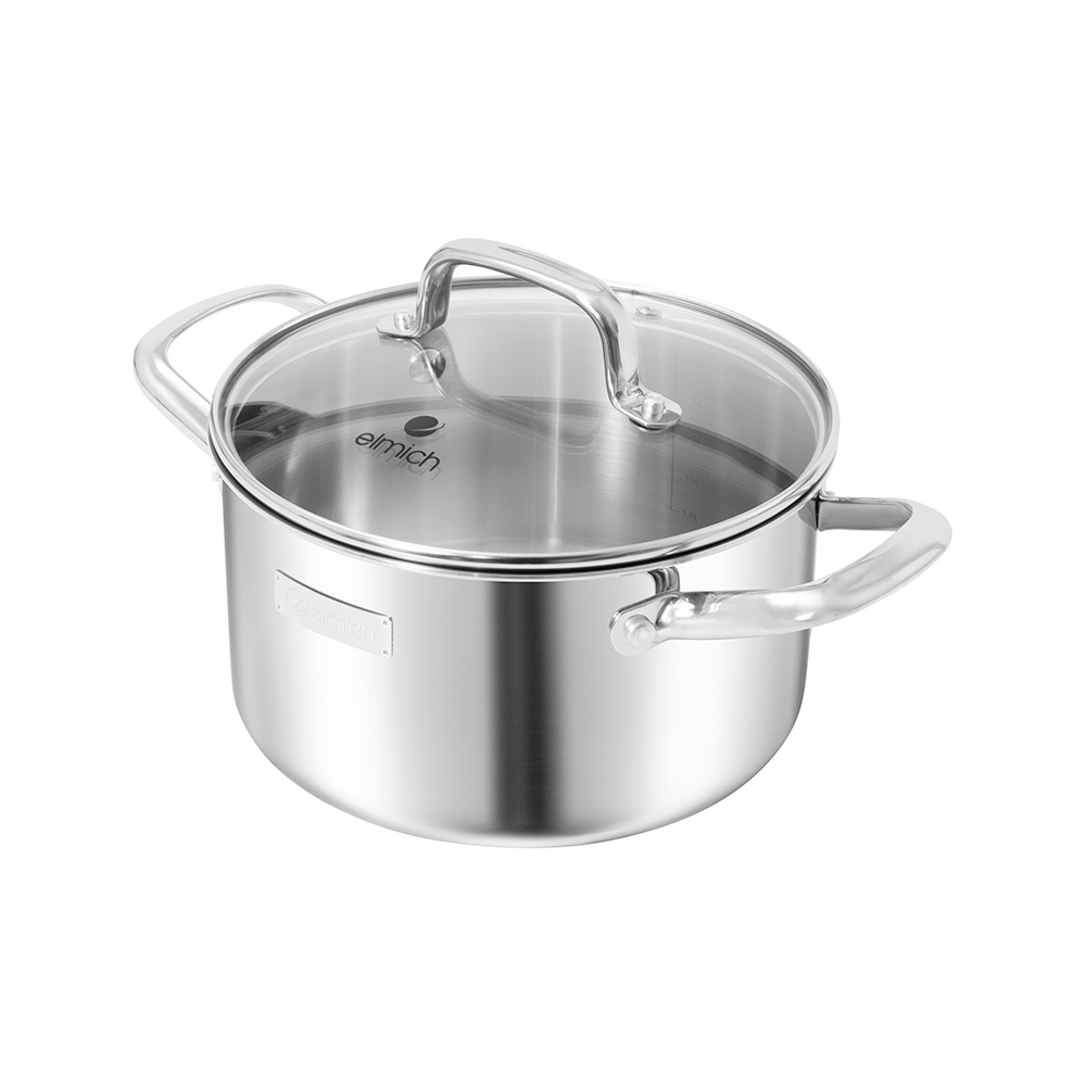 Bộ nồi 4 chiếc inox liền khối Elmich EL2485IN02