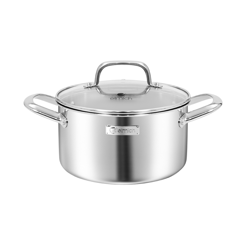 Bộ nồi 4 chiếc inox liền khối Elmich EL2485IN02