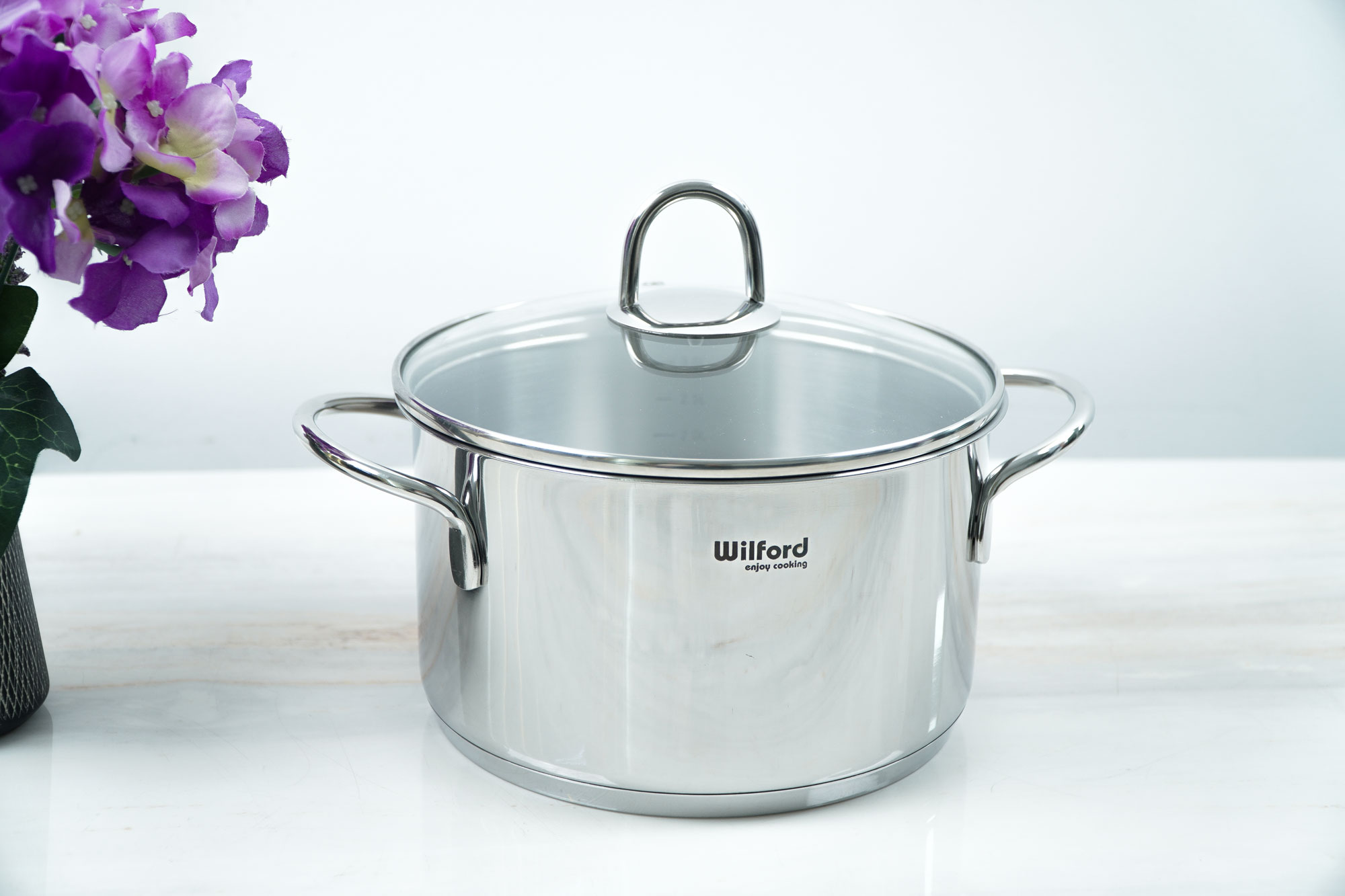 Bộ nồi 7 chiếc inox Chef's Wilford WF7Plus