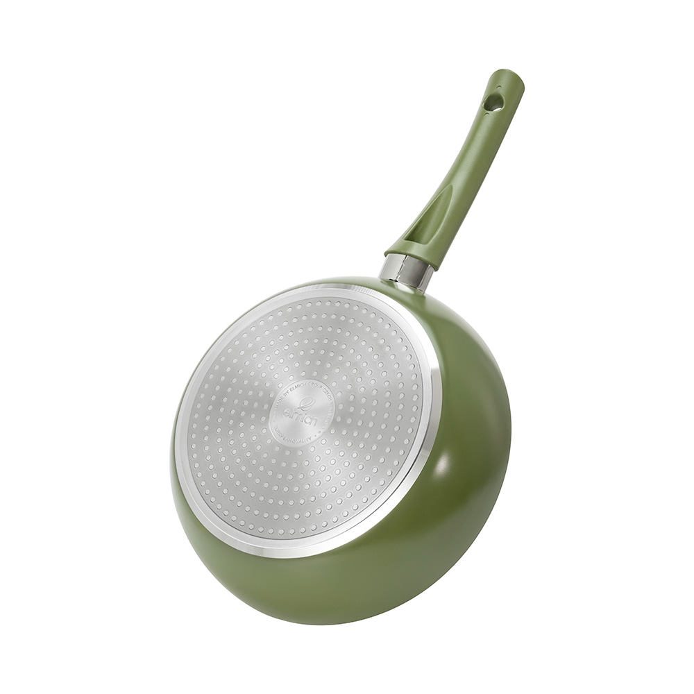 Bộ nồi chảo 3 chiếc phủ sứ Elmich Olive Classic EL-5232OV02