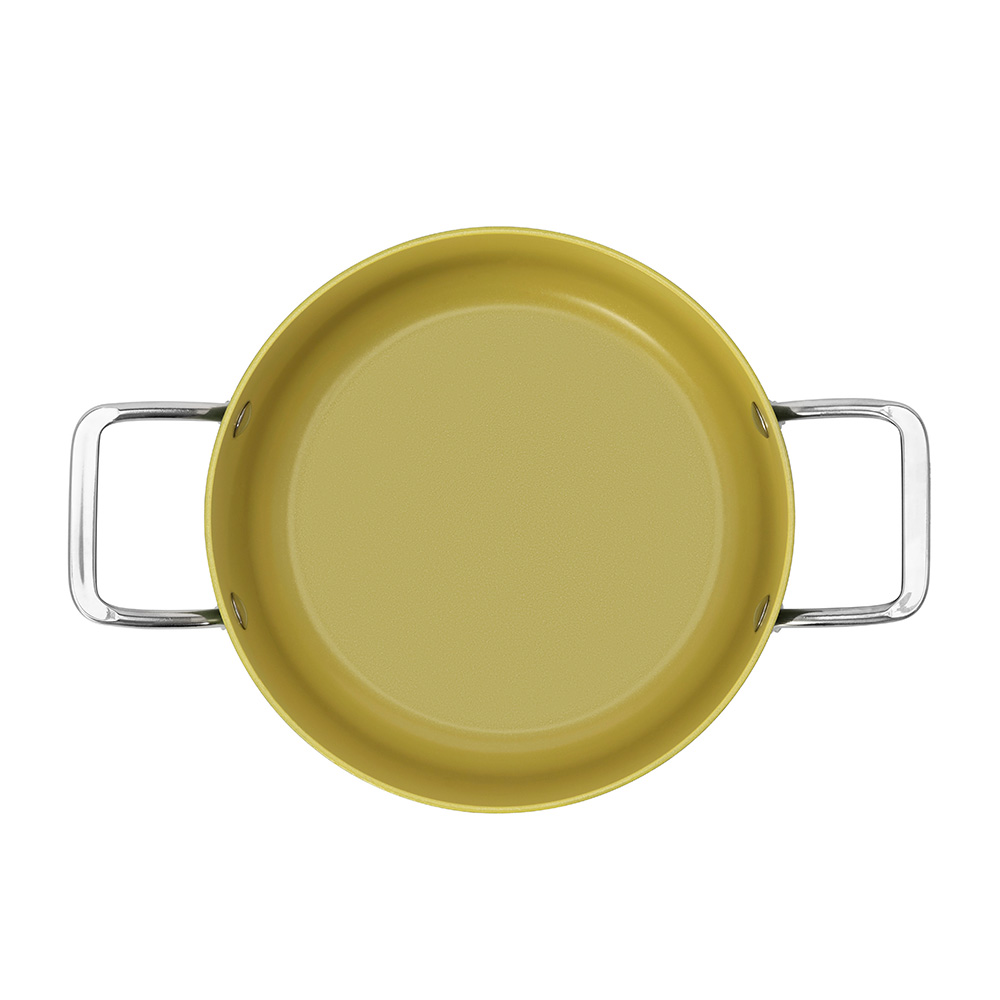 Bộ nồi chảo 3 chiếc phủ sứ Elmich Olive Classic EL-5232OV02