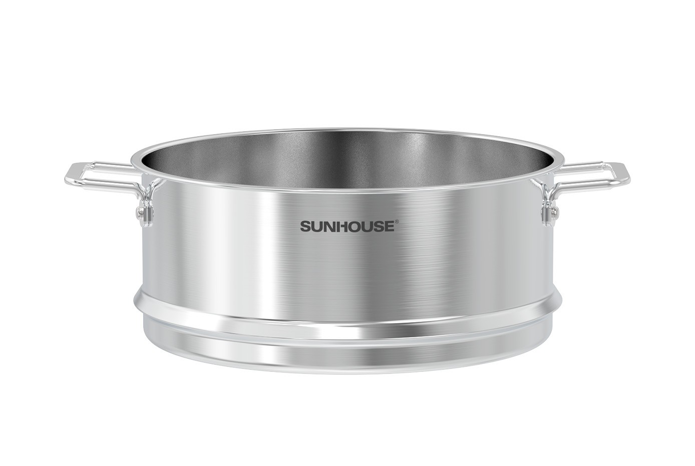 Bộ nồi chảo inox impact plus Sunhouse Healthy SHG991