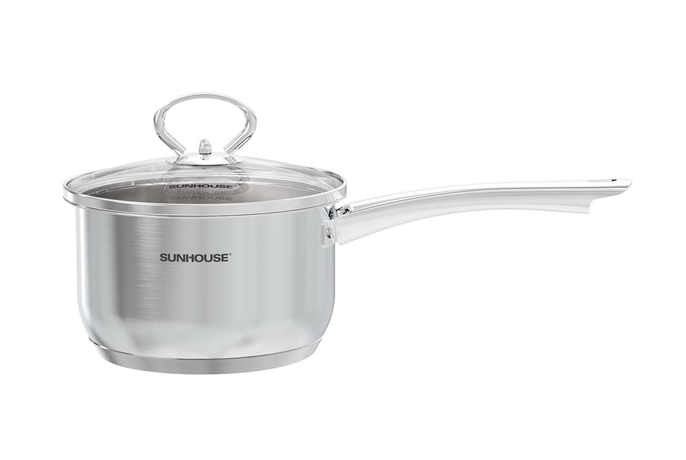 Bộ nồi chảo inox impact plus Sunhouse Healthy SHG991