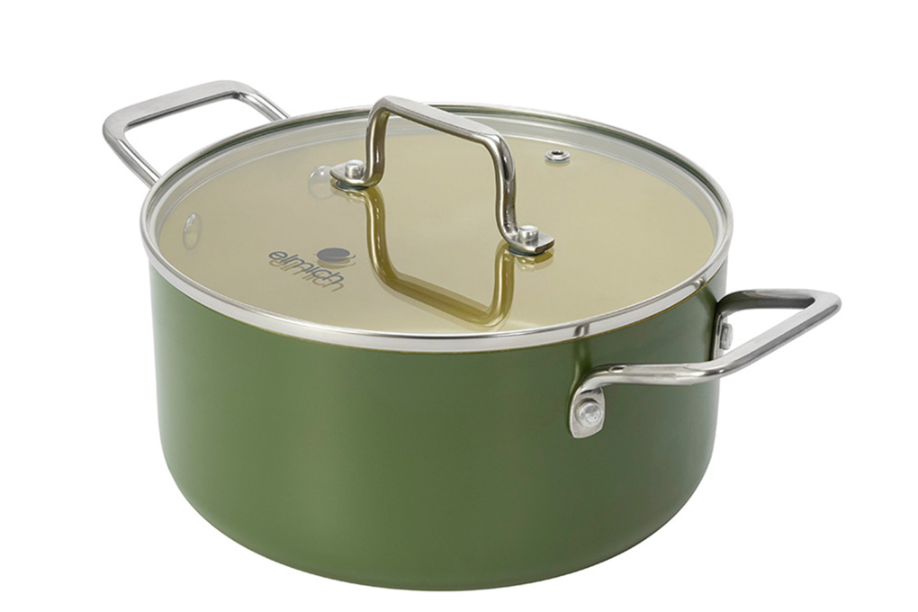 Bộ nồi chảo phủ sứ Elmich Olive Classic EL-5232OV02
