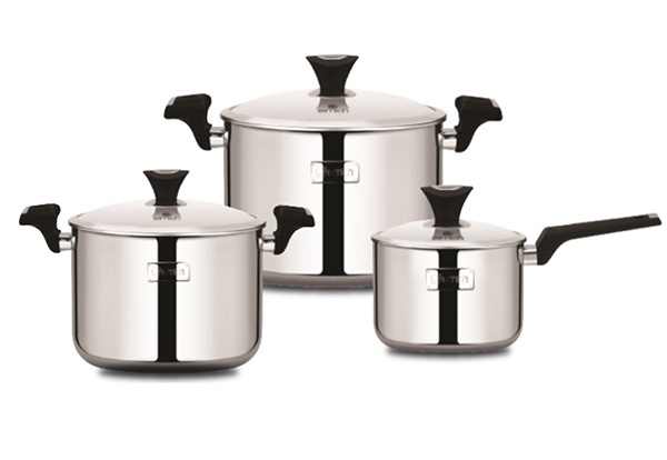 Bộ nồi Inox 3 lớp đáy liền Tri-max Elmich EL-3755
