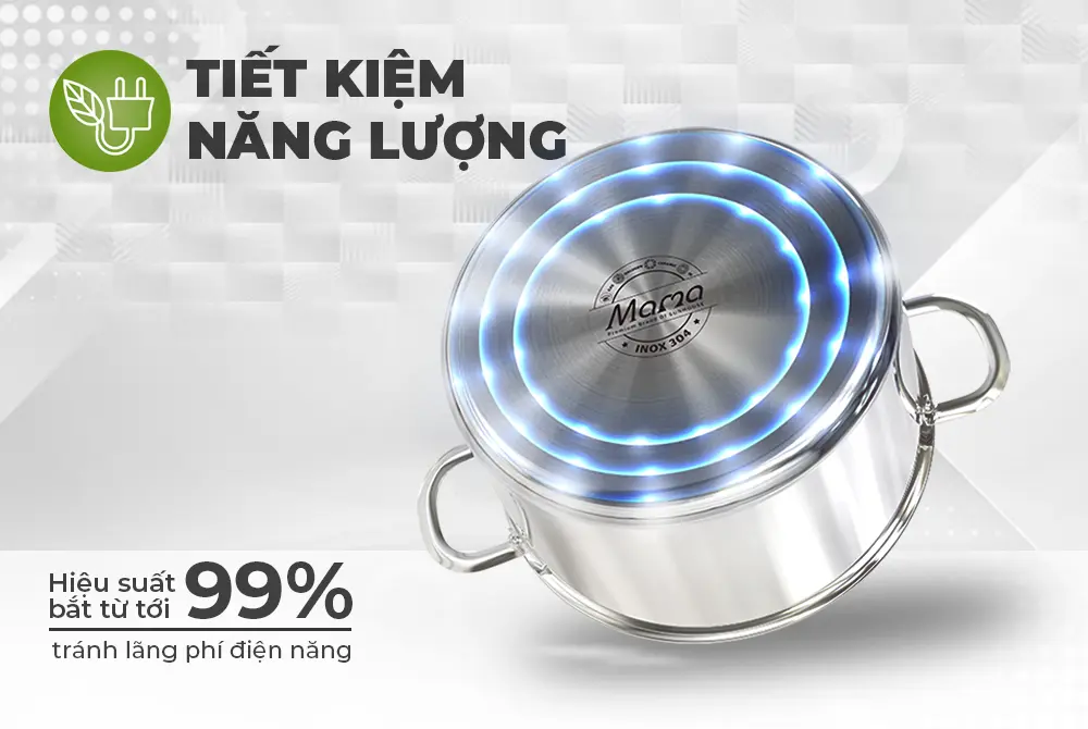 Bộ nồi inox đa lớp Sunhouse Mama SHG701