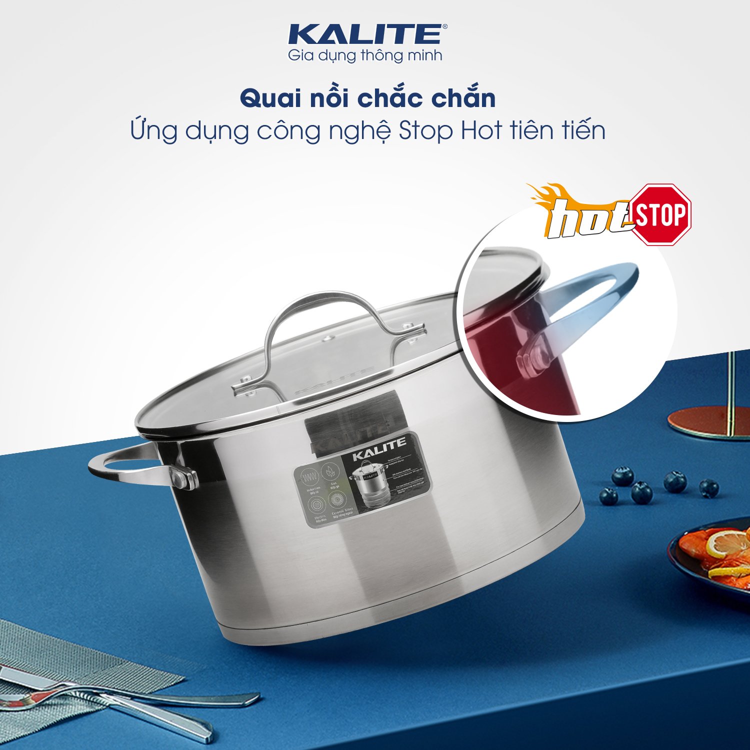 Bộ nồi Inox KALITE KL-333