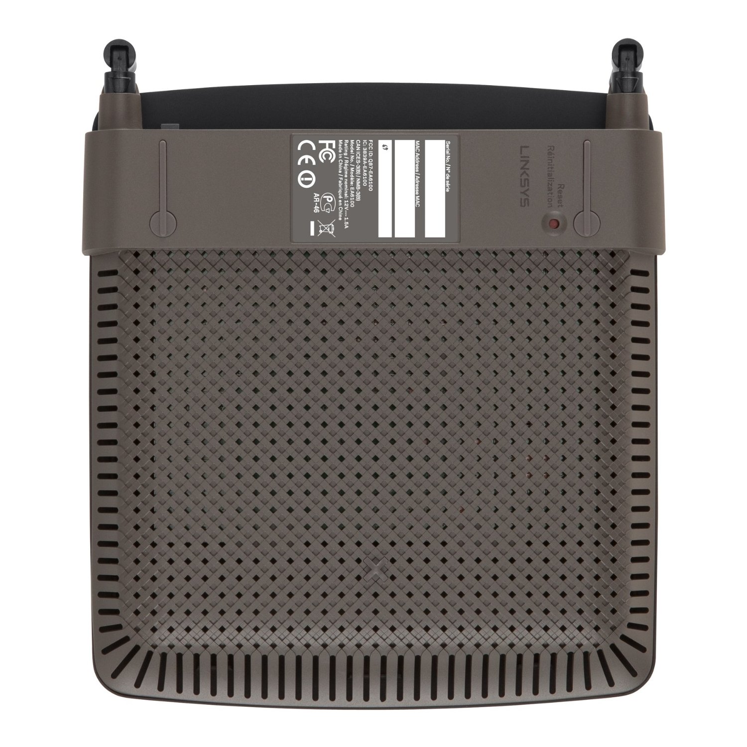 Bộ phát Wifi chuẩn AC1200 Linksys EA6100 1200 Mbps, 2 băng tần