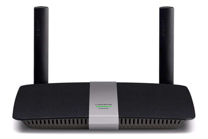 Bộ phát Wifi chuẩn AC1200 Linksys EA6350 1200 Mbps, 2 băng tần