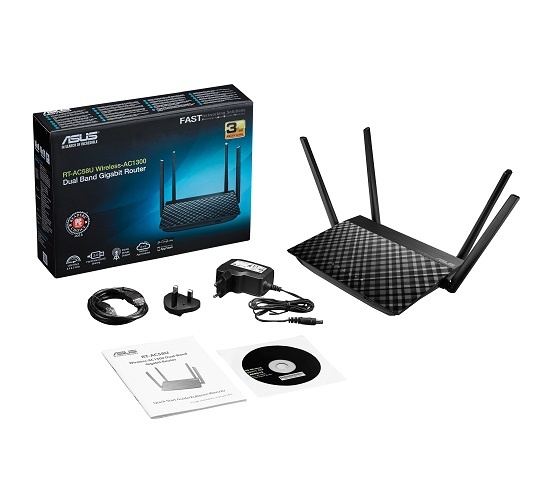 Bộ phát Wifi chuẩn AC1300 Asus RT-AC58U