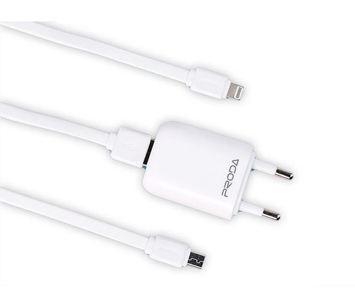 Bộ sạc chân điện thoại Lightning Remax Proda 1.0A RP - U11
