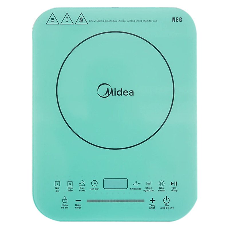 Bếp từ cảm ứng Midea MI-T2121DA (kèm lẩu) 2100W