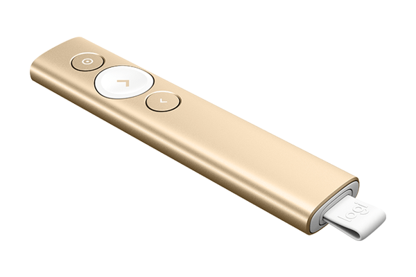 Bút trình chiếu LOGITECH SPOTLIGHT – VÀNG (GOLD)
