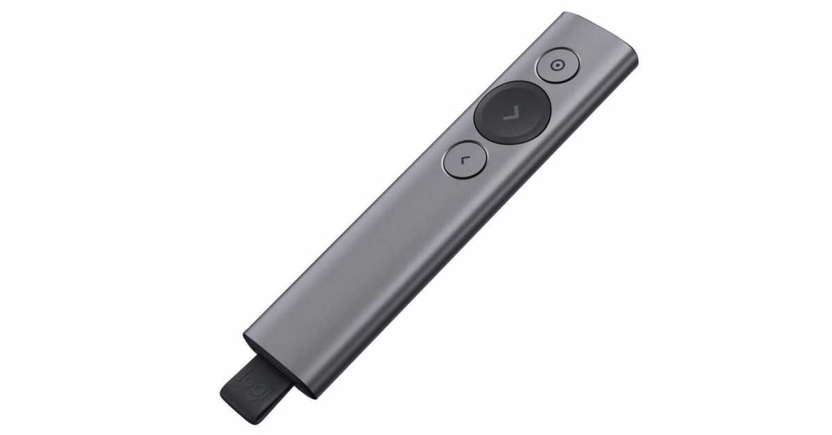 Bút trình chiếu LOGITECH SPOTLIGHT – XÁM ĐEN (SLATE)