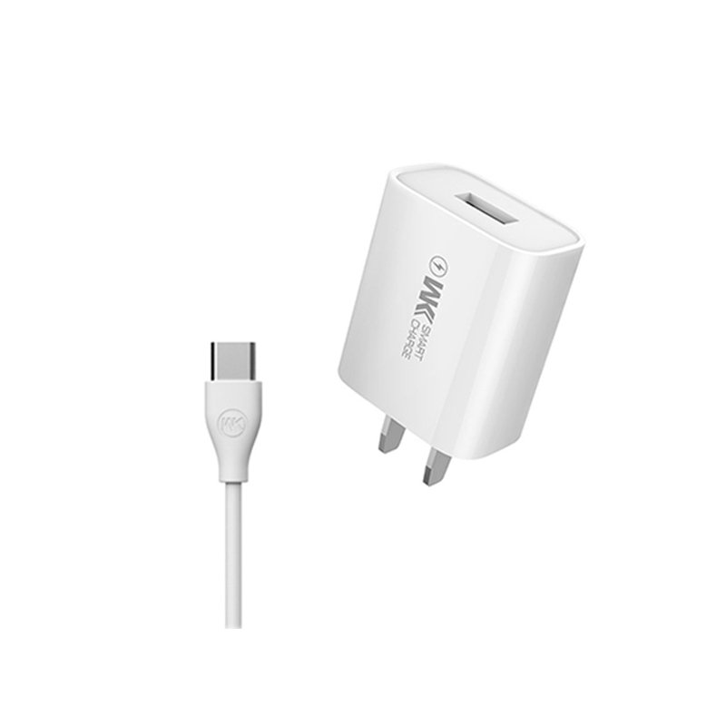 Củ sạc mini kèm dây cáp rời Lightning WK WP-U69