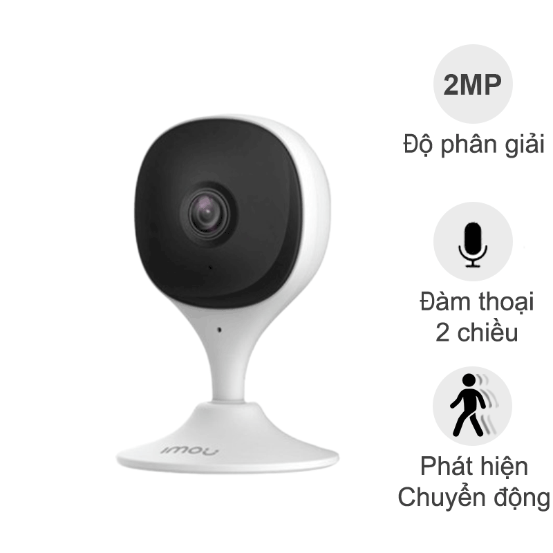 Camera iMou Cue 2E C22SP (2MP, đàm thoại 2 chiều, video Full HD)