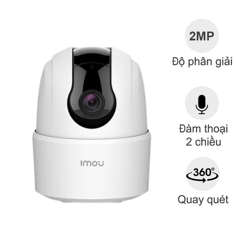 Camera iMou Ranger 2C TA22CP (2MP, đàm thoại 2 chiều, quay quét PTZ, video Full HD)