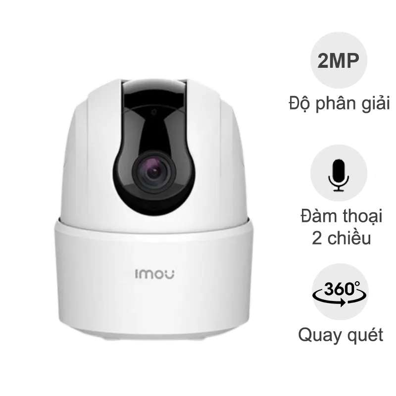 Camera iMou Ranger 2C TA22CP (2MP, đàm thoại 2 chiều, quay quét PTZ, video Full HD)