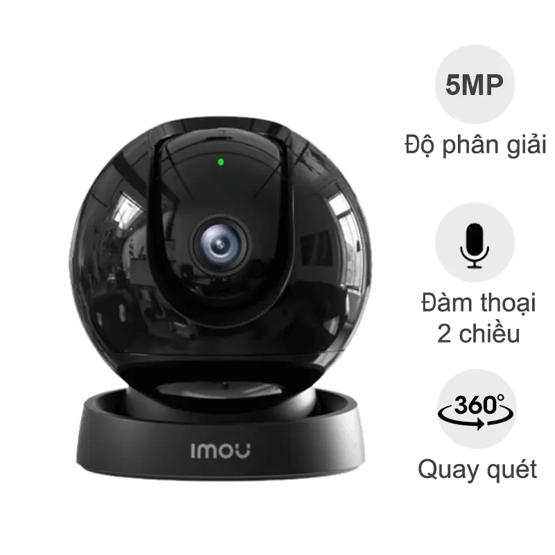Camera iMou Rex 2D 5MP GK2DP (5MP/3K, đàm thoại, quay quét)