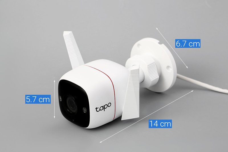 Camera ngoài trời TPLink Tapo C310 (3MP, đàm thoại 2 chiều, IP66, cổng LAN)